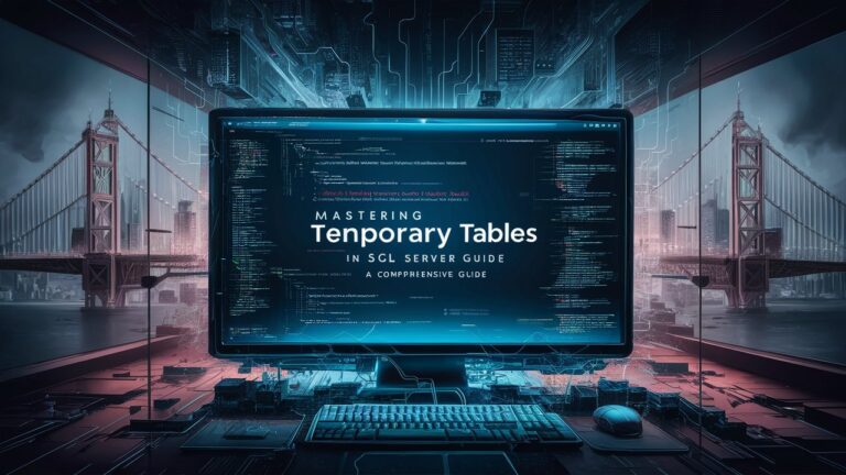 Mastering Temporary Tables in SQL Server: A Comprehensive Guide