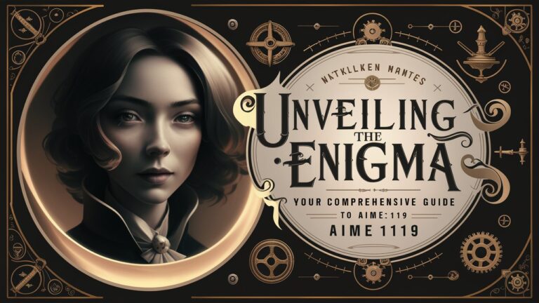 Unveiling the Enigma: Your Comprehensive Guide to aime1119