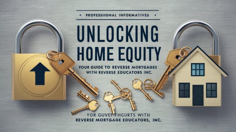 Unlocking Home Equity: Your Guide to Reverse Mortgages with Reverse Mortgage Educators Inc.