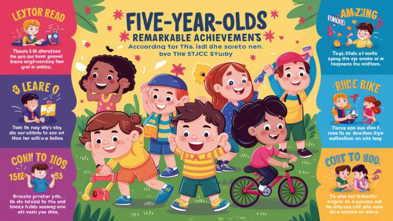 The Remarkable World of Five-Year-Olds: Learning the 9 Most Amazing Things 5-Year-Olds Accomplish (2020 STJCC Study)