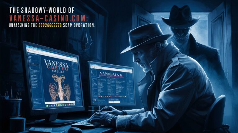 The Shadowy World of Vanessa-Casino.com: Unmasking the 8002662278 Scam Operation
