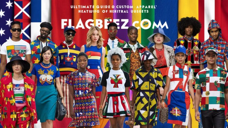 Weaving Heritage into Fashion: The Ultimate Guide to FlagBeez.com’s Vibrant Custom Apparel